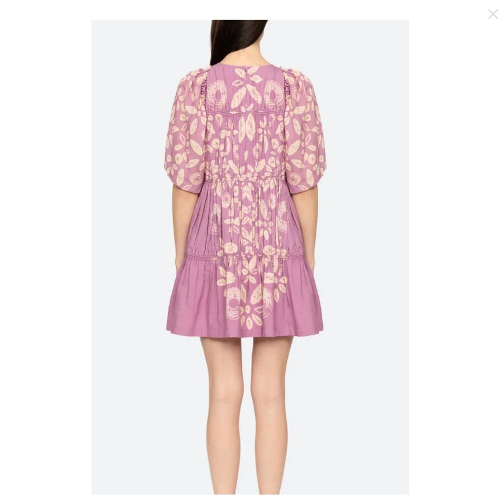 Sea New York Lilac Thea Mini Dress Size Small - Picture 9 of 12